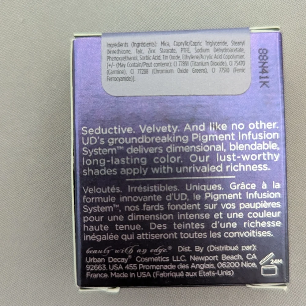 Unopened In Box Urban Decay Eyeshadow Single In Discontinued Shade Tonic - Picture 3 of 6